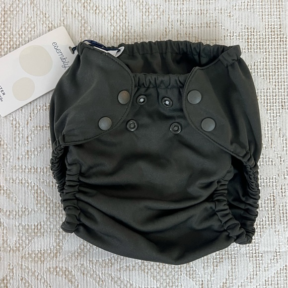 Outer Black Diaper Cover for Kids - Picture 2 of 4